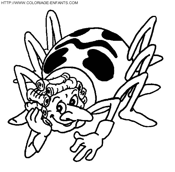 Maya The Bee coloring