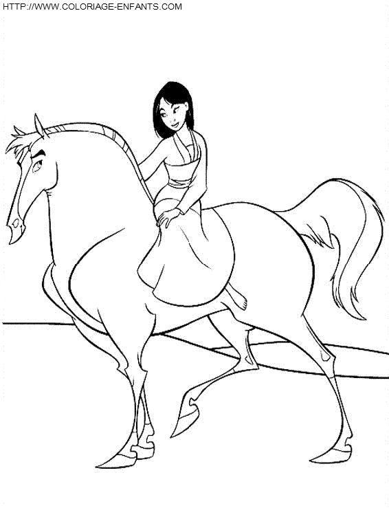 Mulan coloring