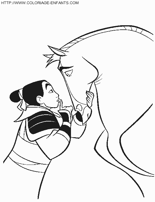 Mulan coloring