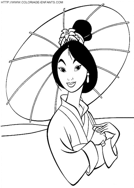 Mulan coloring