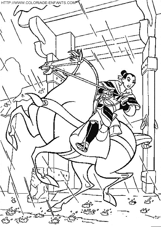 Mulan coloring