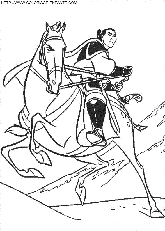 Mulan coloring