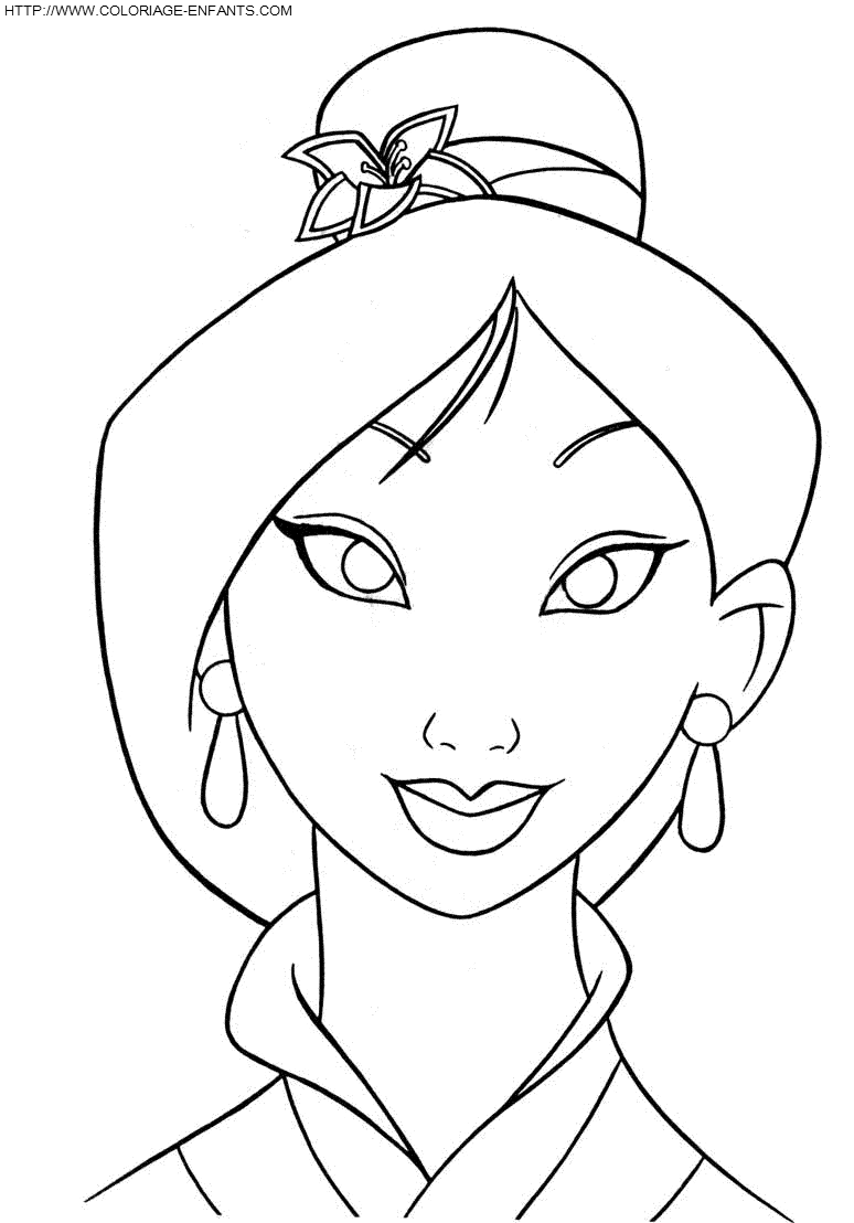 Mulan coloring