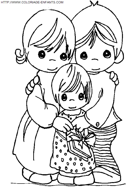 Children coloring