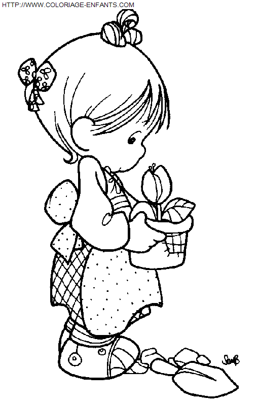 Children coloring