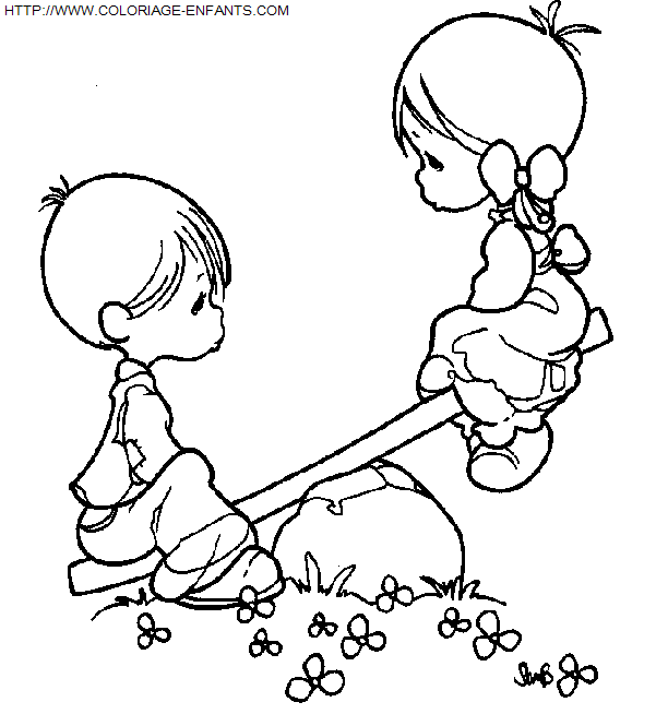 Children coloring