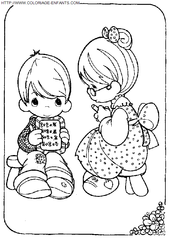 Children coloring