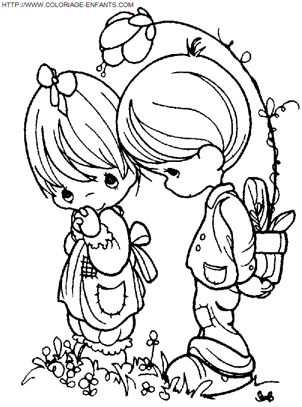Children coloring