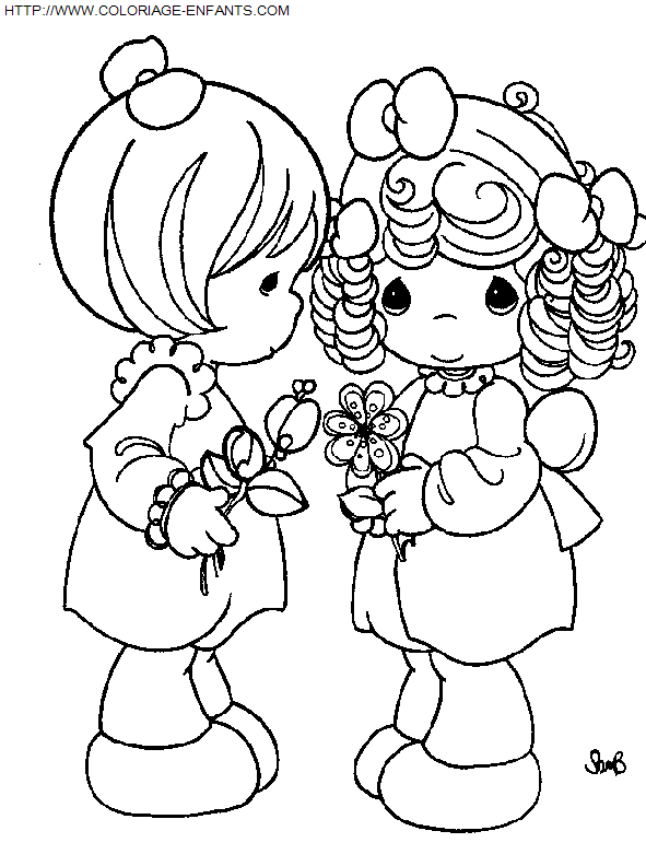 Children coloring