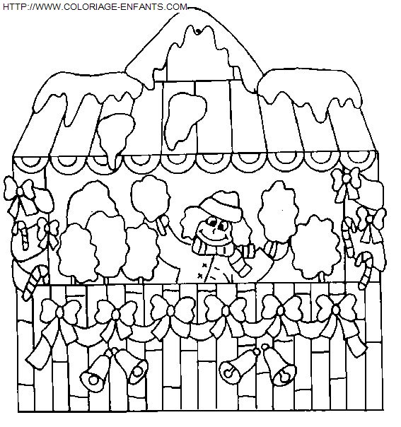 Houses coloring