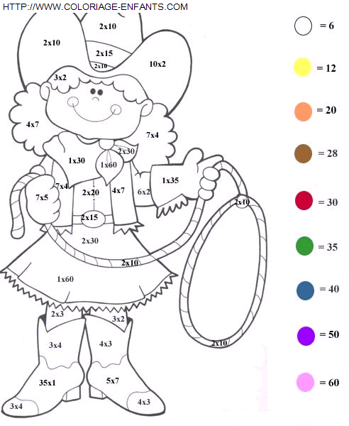 Multiplication coloring