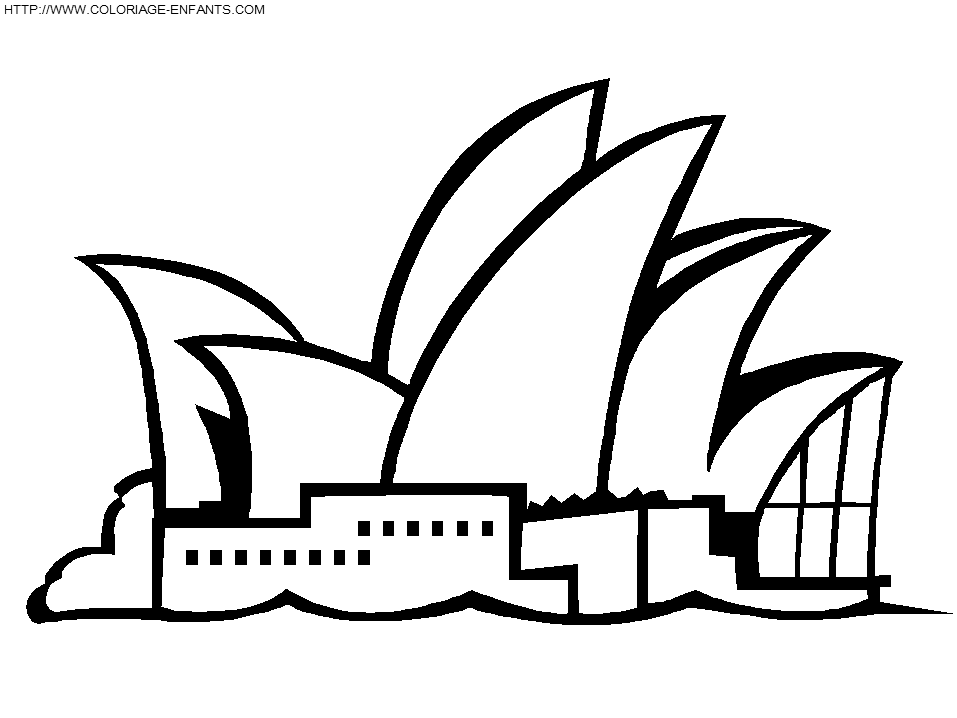 Australia coloring