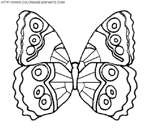 Butterflies coloring