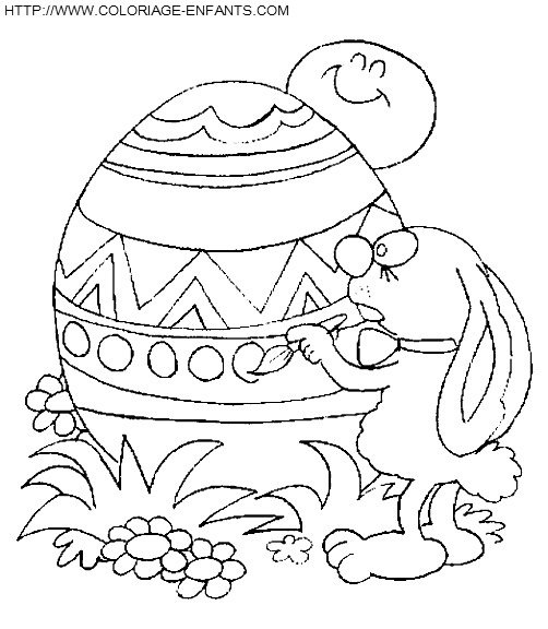 Easter coloring