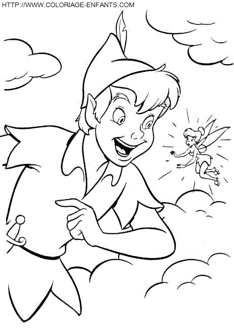 Peter Pan coloring