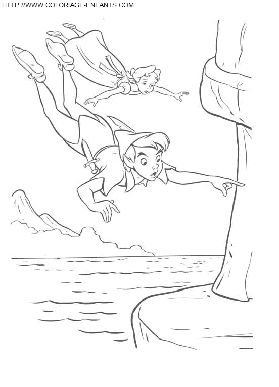 Peter Pan coloring