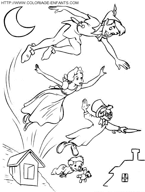 Peter Pan coloring