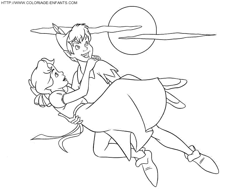 Peter Pan coloring