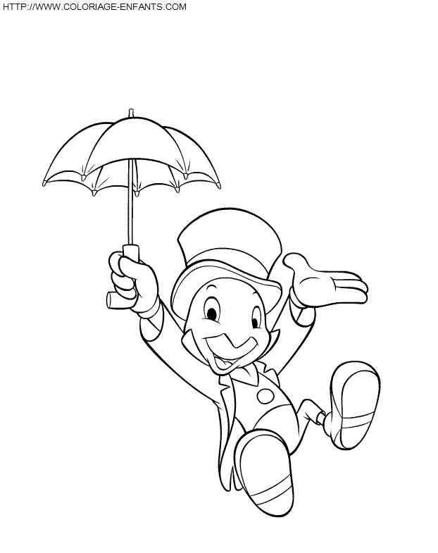 Pinocchio coloring