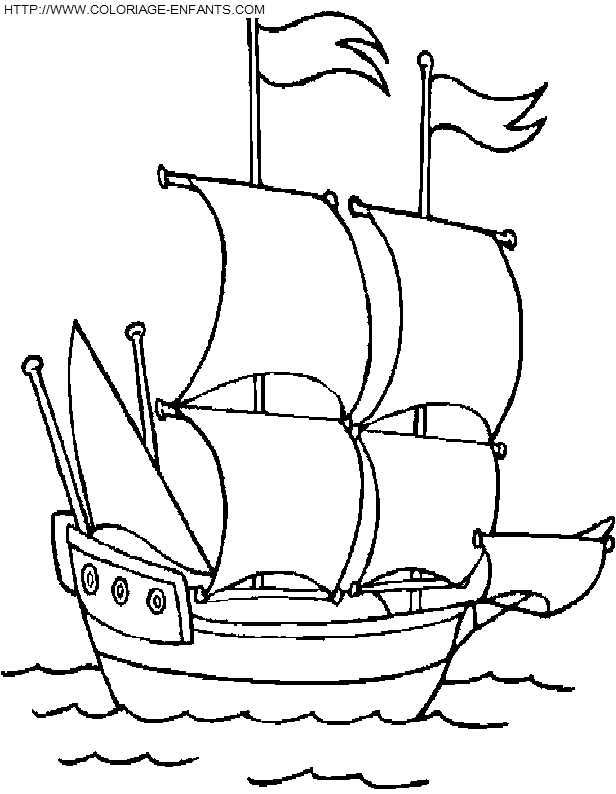 Pirate coloring