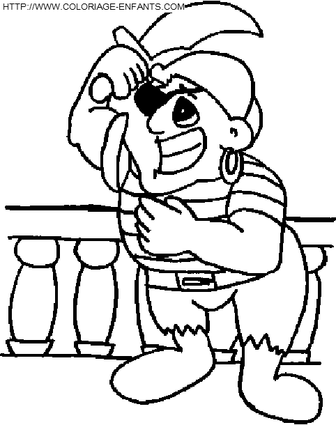 Pirate coloring