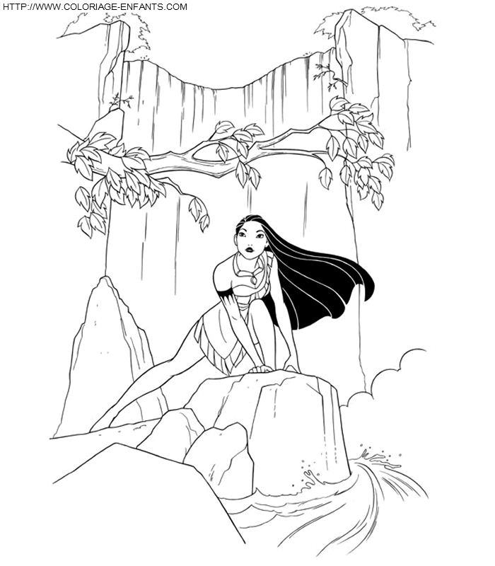 Pocahontas coloring