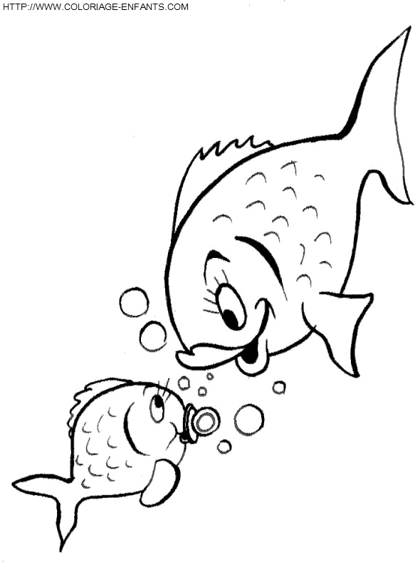 Fish coloring