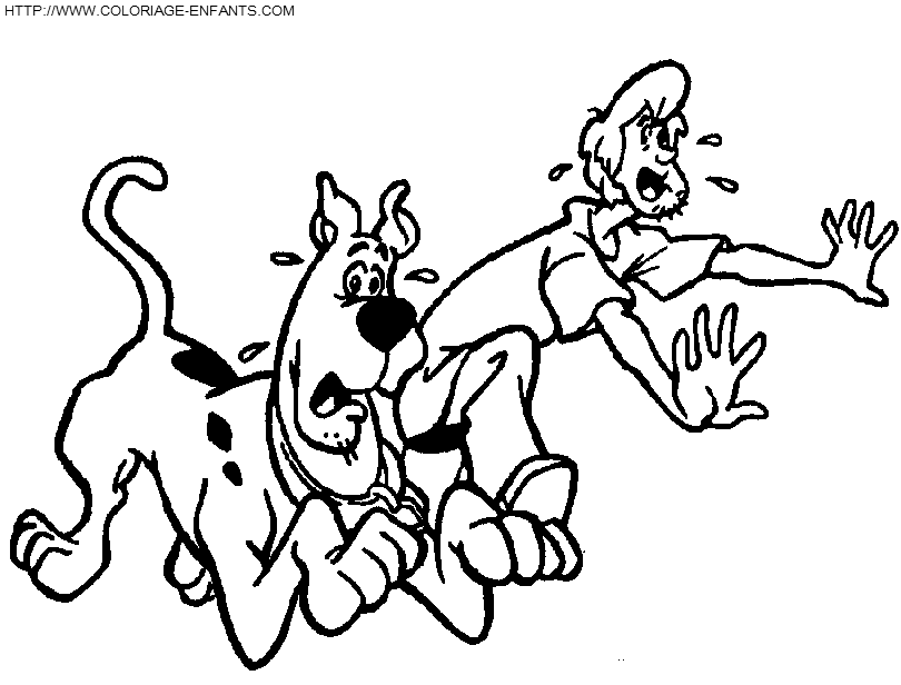 Scooby Doo coloring