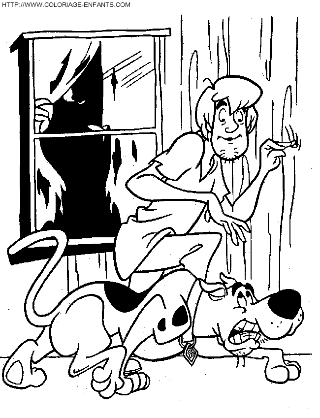 Scooby Doo coloring