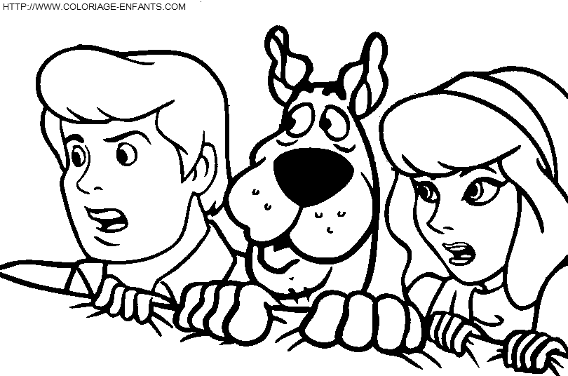 Scooby Doo coloring