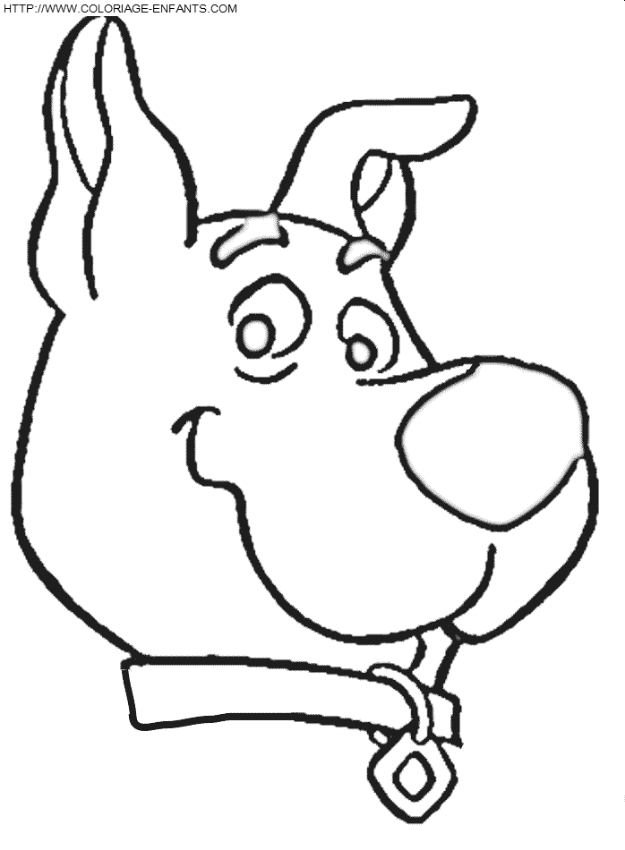 Scooby Doo coloring