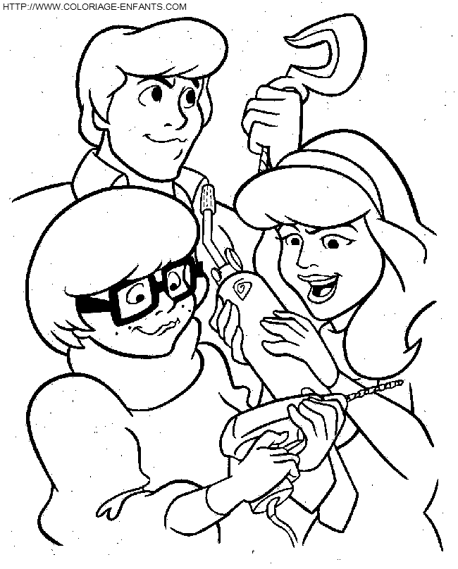 Scooby Doo coloring