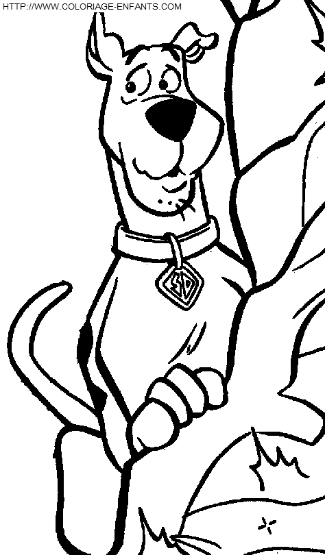 Scooby Doo coloring