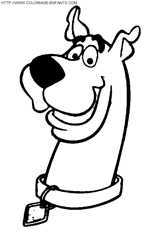 Scooby Doo coloring