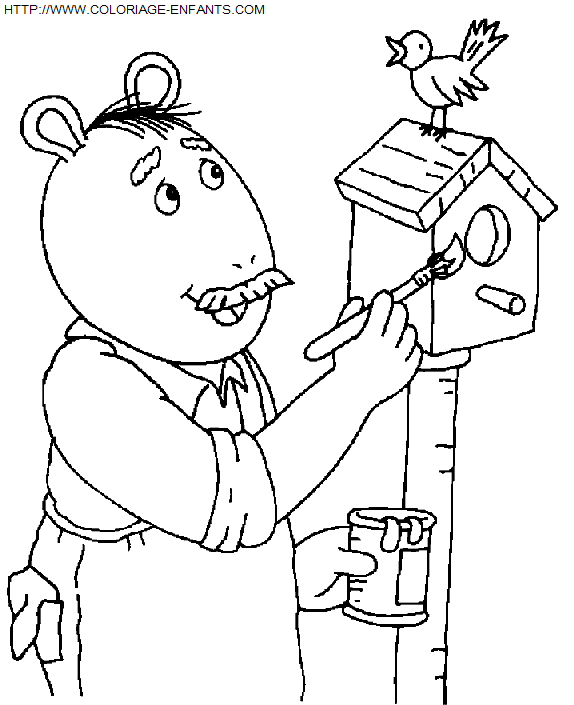 Arthur coloring