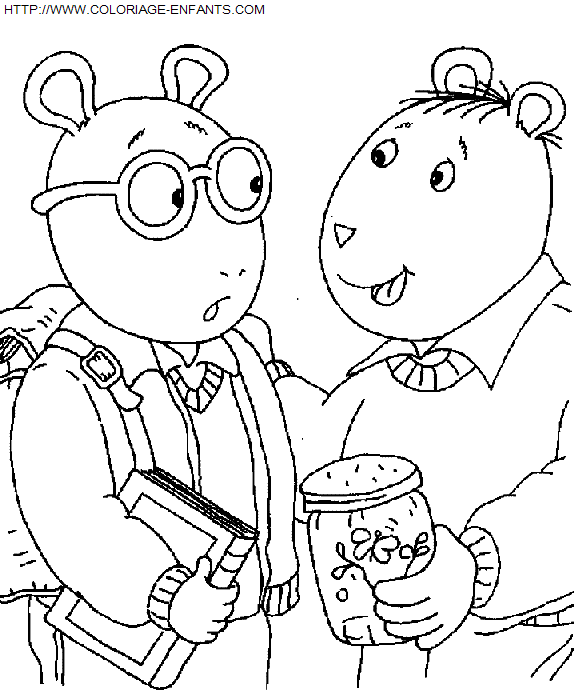 Arthur coloring