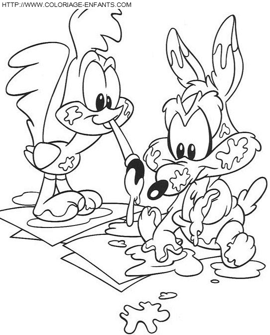 Baby Looney Tunes coloring