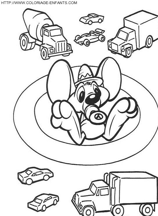 Baby Looney Tunes coloring