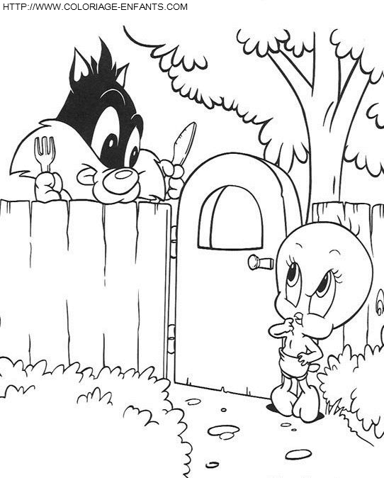 Baby Looney Tunes coloring