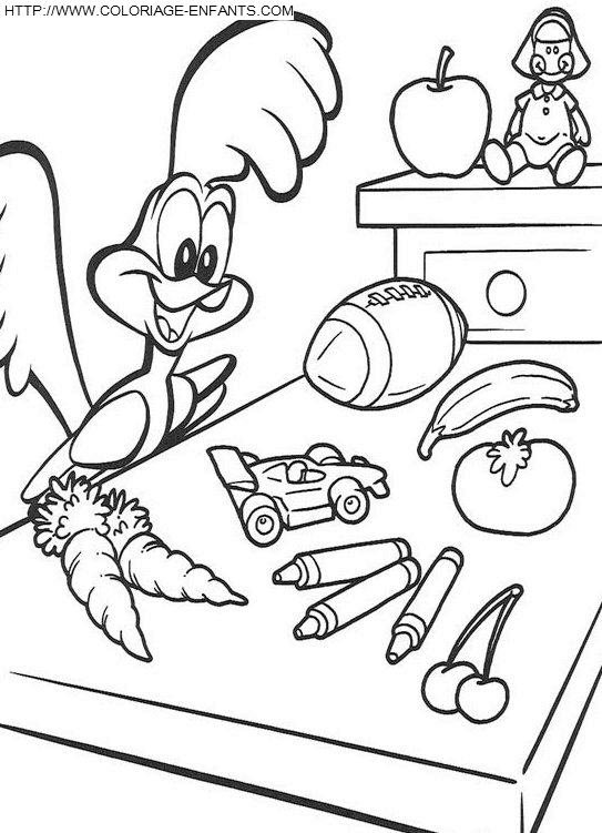 Baby Looney Tunes coloring