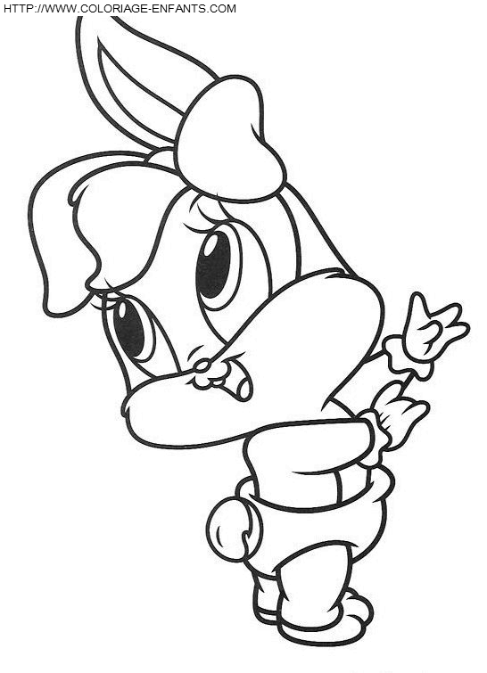 Baby Looney Tunes coloring