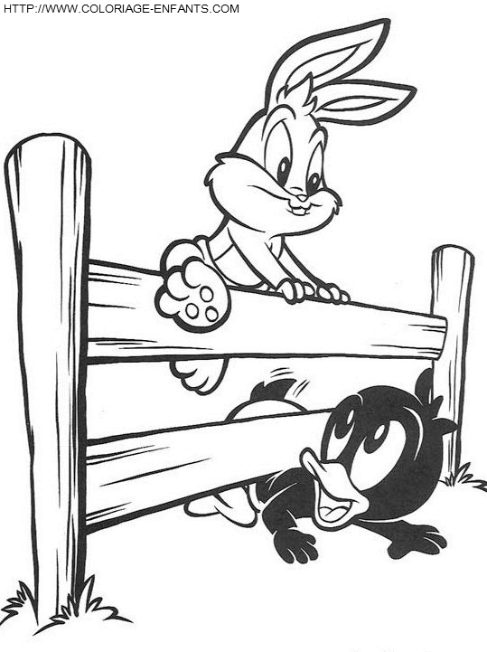 Baby Looney Tunes coloring