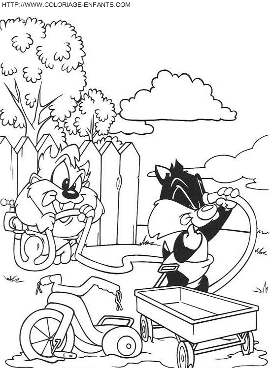 Baby Looney Tunes coloring