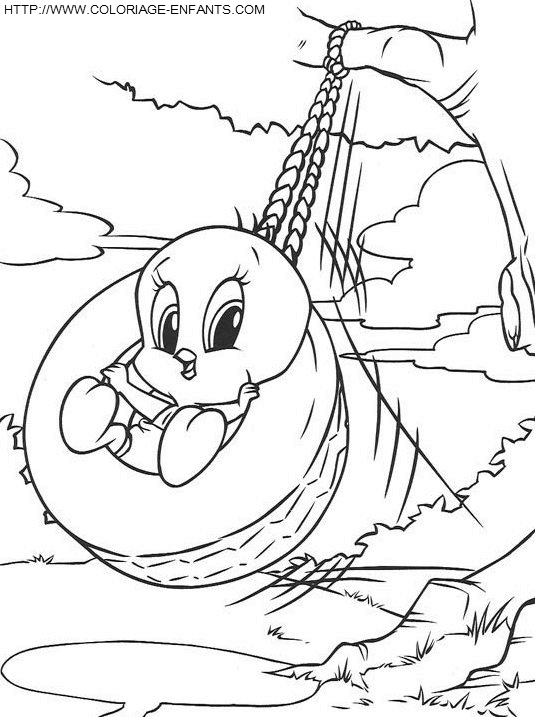 Baby Looney Tunes coloring