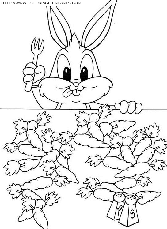 Baby Looney Tunes coloring