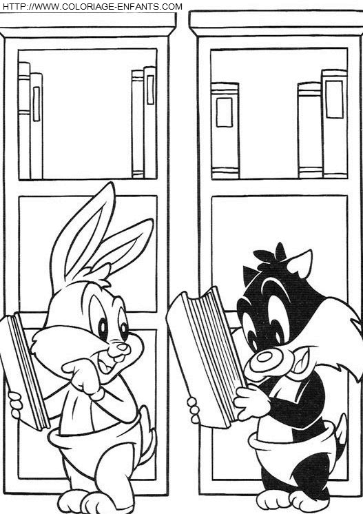 Baby Looney Tunes coloring