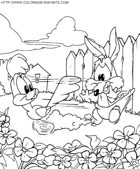 Baby Looney Tunes coloring