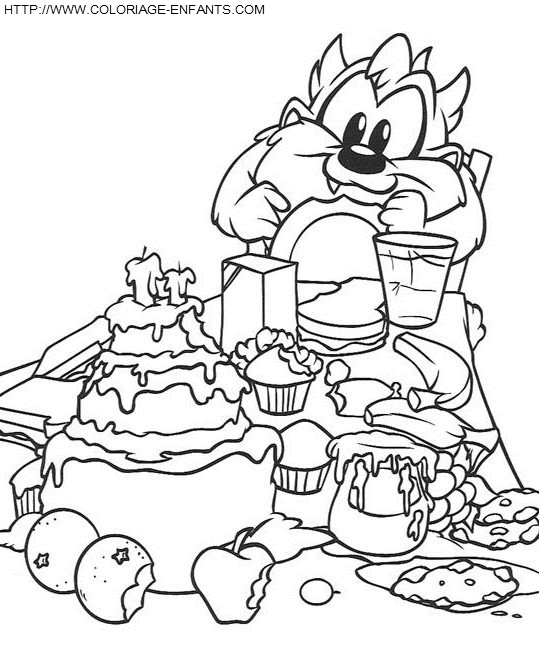 Baby Looney Tunes coloring