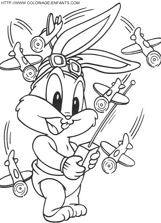 Baby Looney Tunes coloring