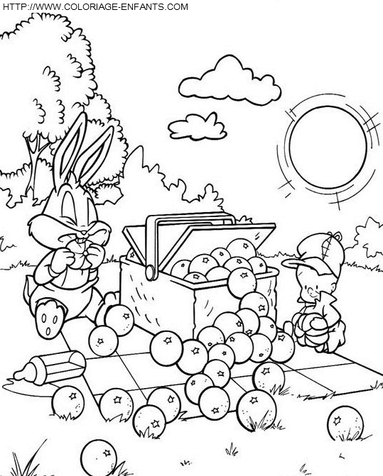 Baby Looney Tunes coloring